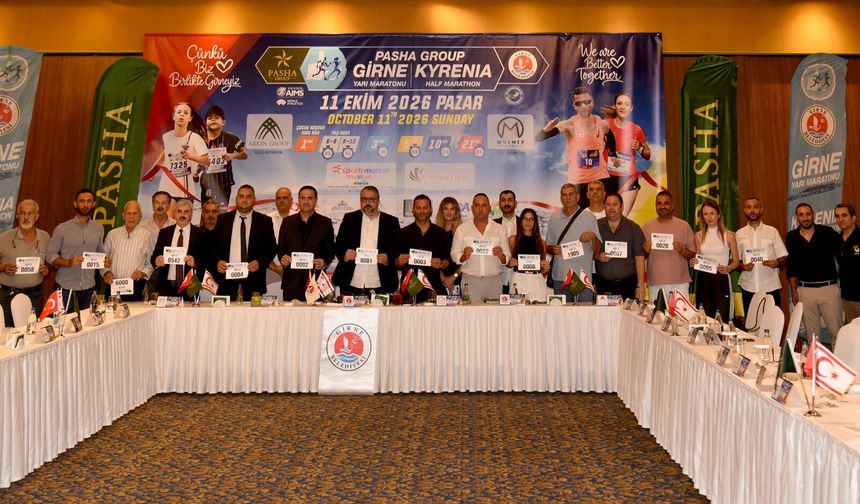 Girne yarı maratonu 11 Ekim'de