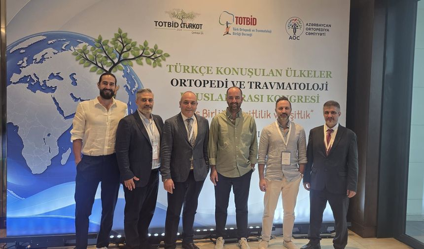 Kıbrıslı Türk hekimler Bakü'deki Ortopedi ve Travmatoloji Uluslararası Kongresi'ndeydi