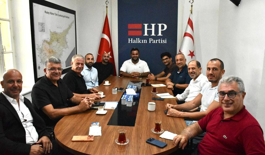 Müteahhitler Birliği sorunlarını HP'yle paylaştı