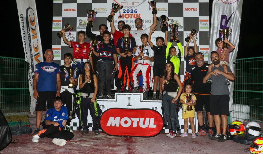 Kartingde sezon finali yapıldı