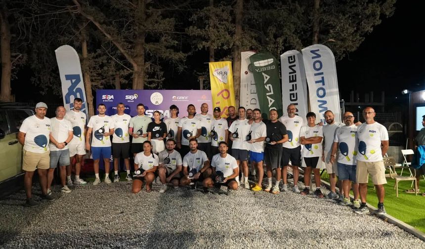 SİBA Padel Cup’ta şampiyonlar belli oldu
