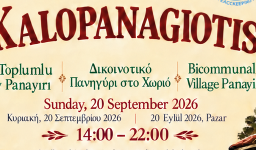 Kalopanayiotis'te iki toplumlu köy panayırı düzenleniyor