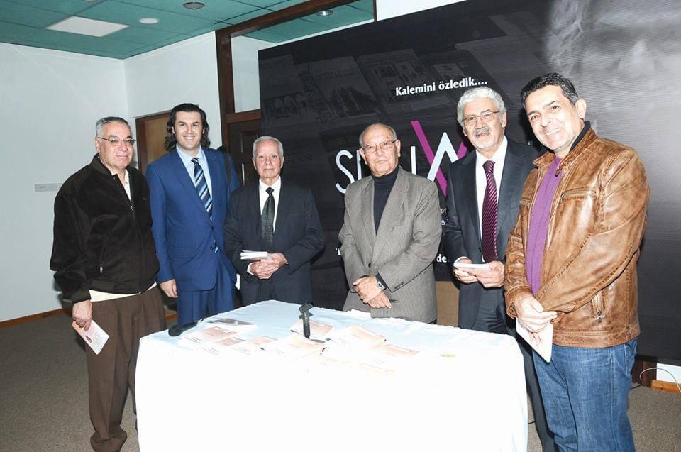 21 Ocak 2014 Eşref Çetinel'in Kitap Tanıtımı. Altay Burağan, Şevket Öznur,Mahmut İslamoğlu Hoca,Eşref Çetinel,Ata Atun,Eralp Adanır