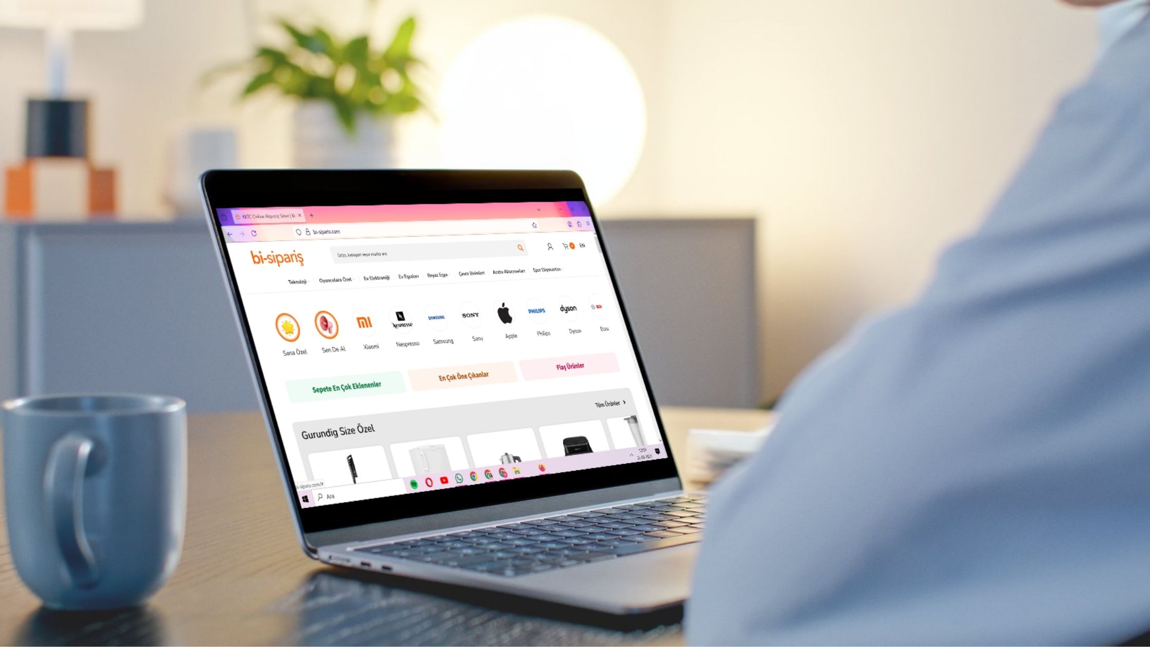 Bi Sipariş Web Sitesi