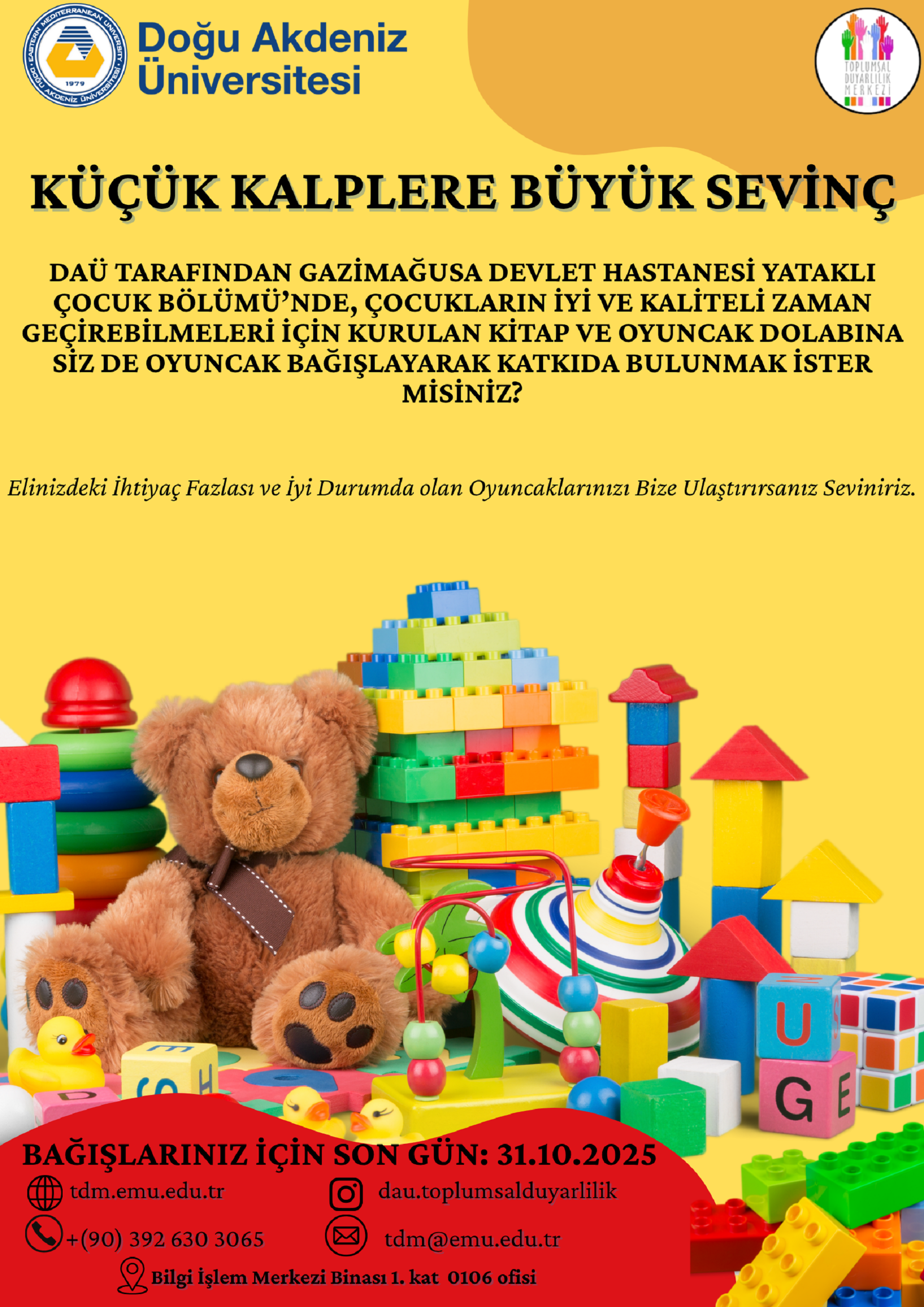 1760780583959Daü Oyuncak Bağişi Poster
