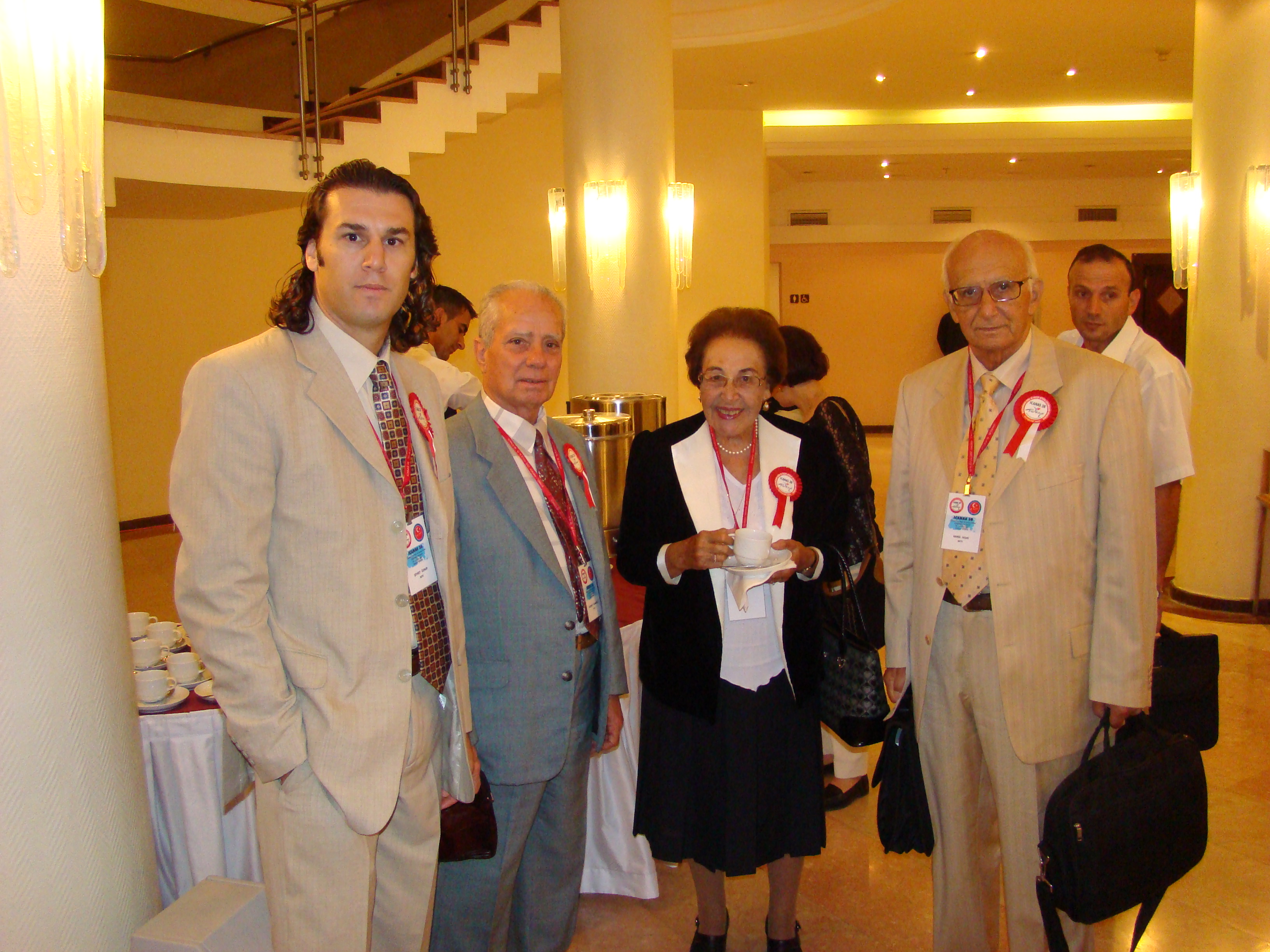 Ankara 2007. Şevket Öznur,Mahmut Hoca,Zeynep Korkmaz Hocanım Ve Harid Fedai