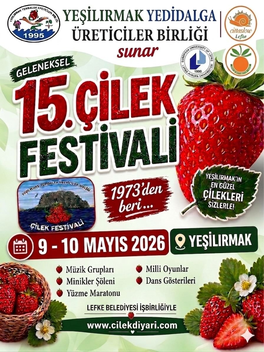 1777551917560Yeşi̇lirmak Çilek Poster
