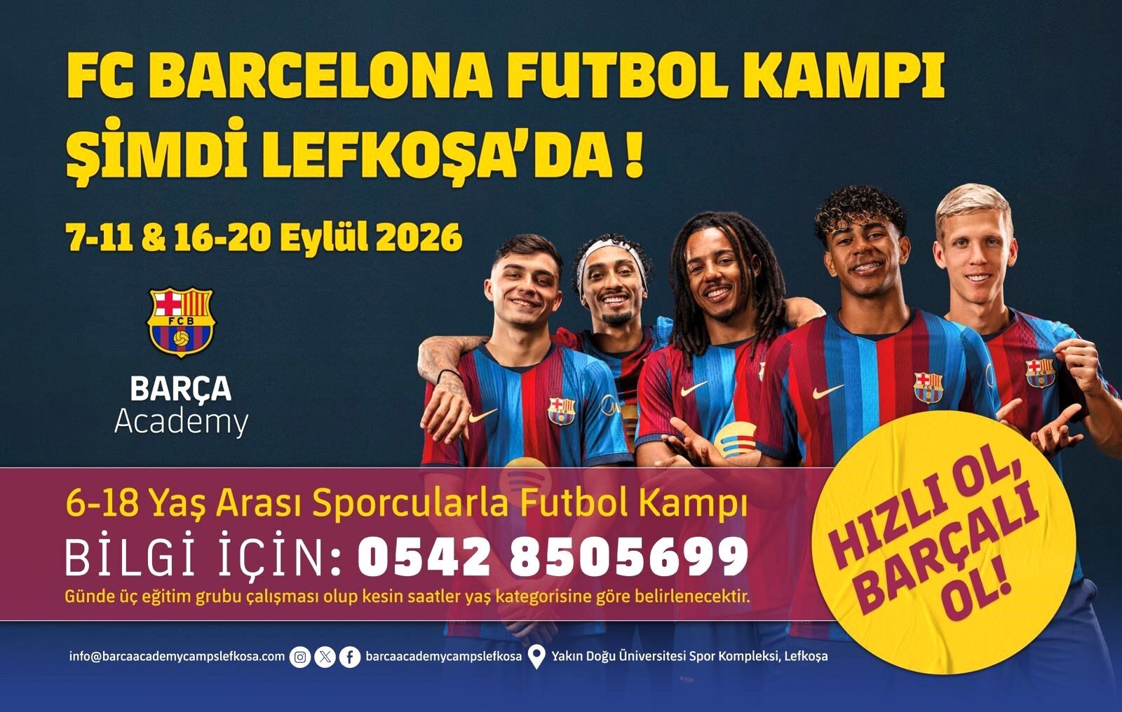 Barça Academy Camps Lefkoşa