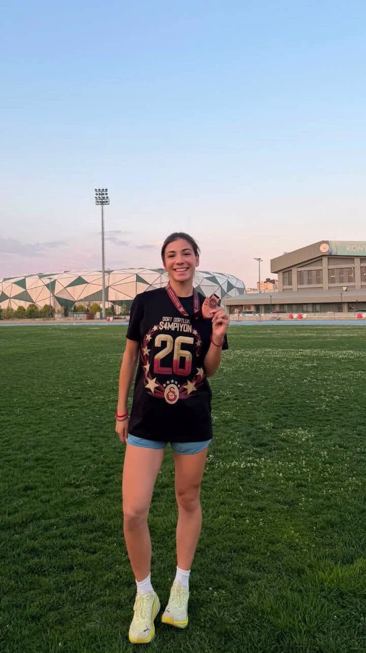 Ecem Nehir Çelik, Galatasaray’la Türkiye üçüncüsü