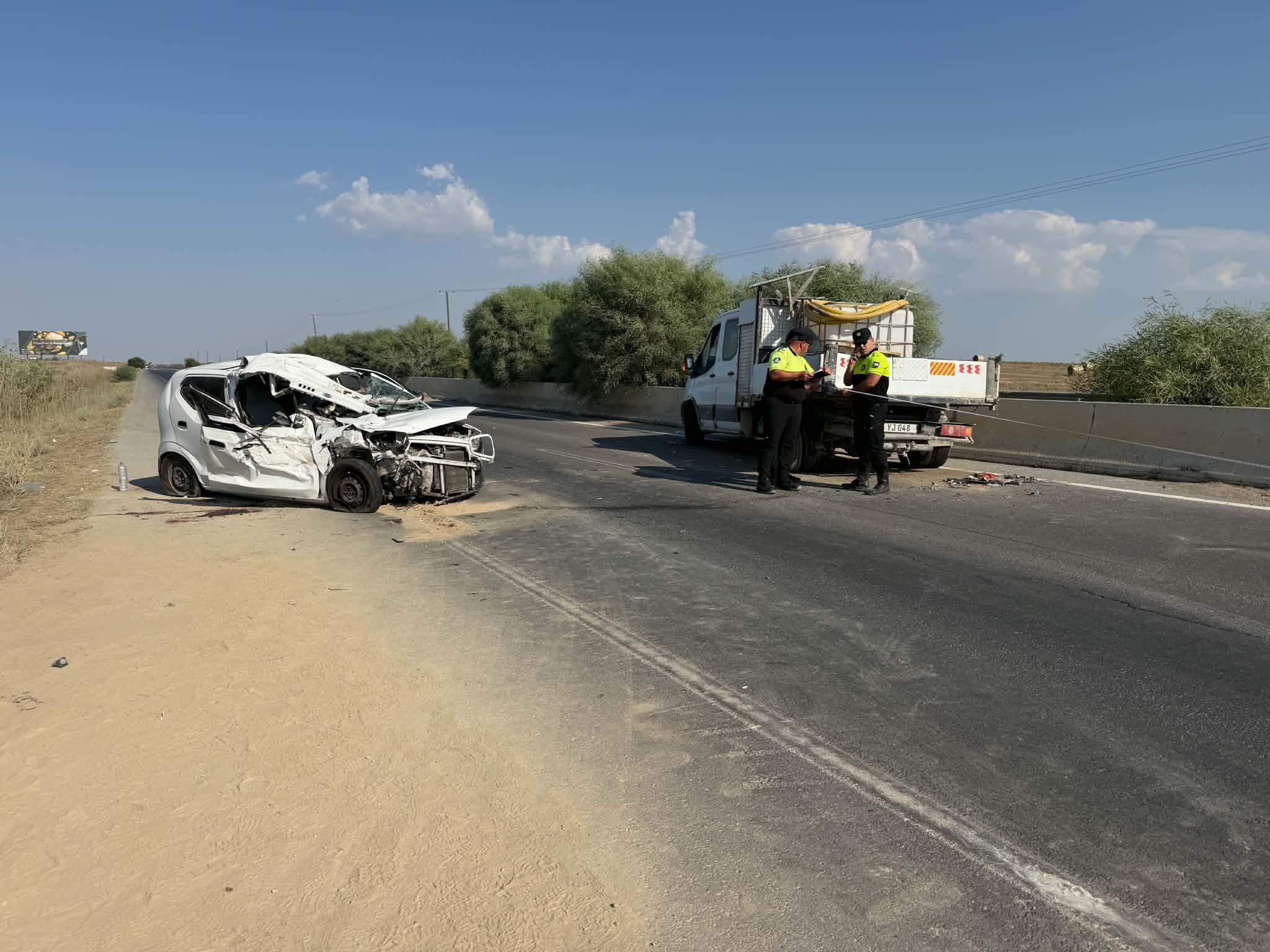 Kaza Güzelyurt Yolu1