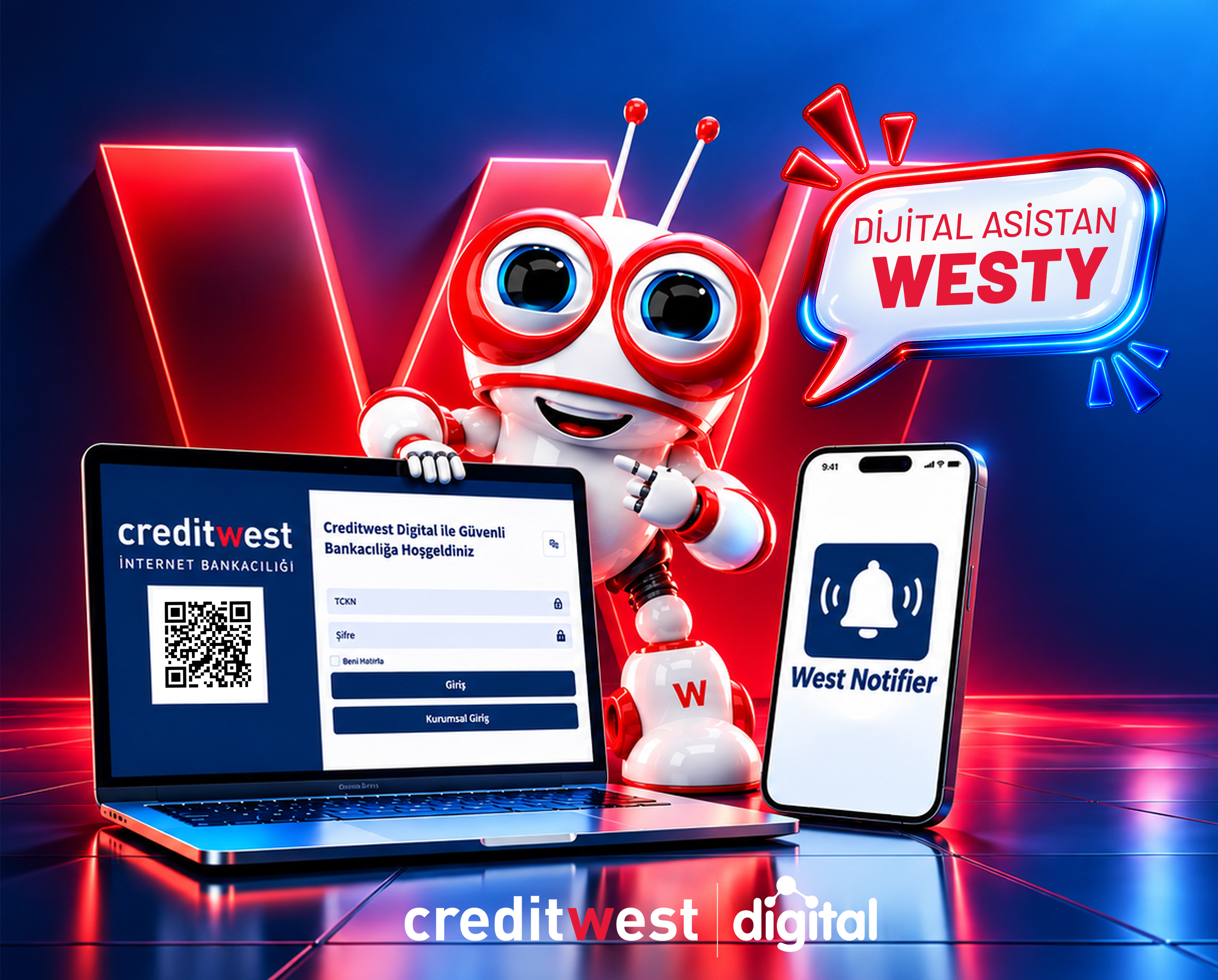 Creditwest Bank’tan dijital bankacılıkta yeni adım: Westy