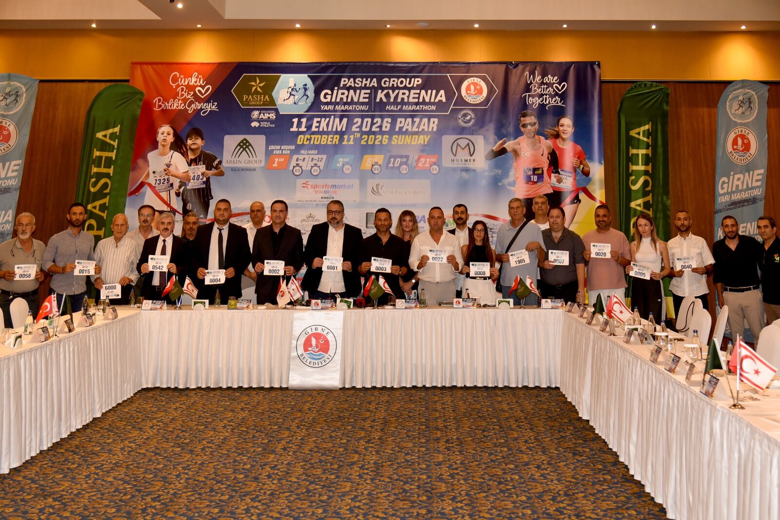 Girne yarı maratonu 11 Ekim'de