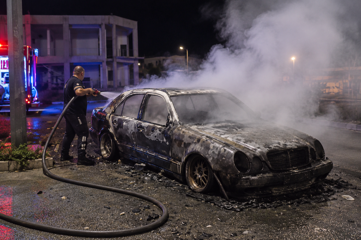 Alayköy Araç Yangını2