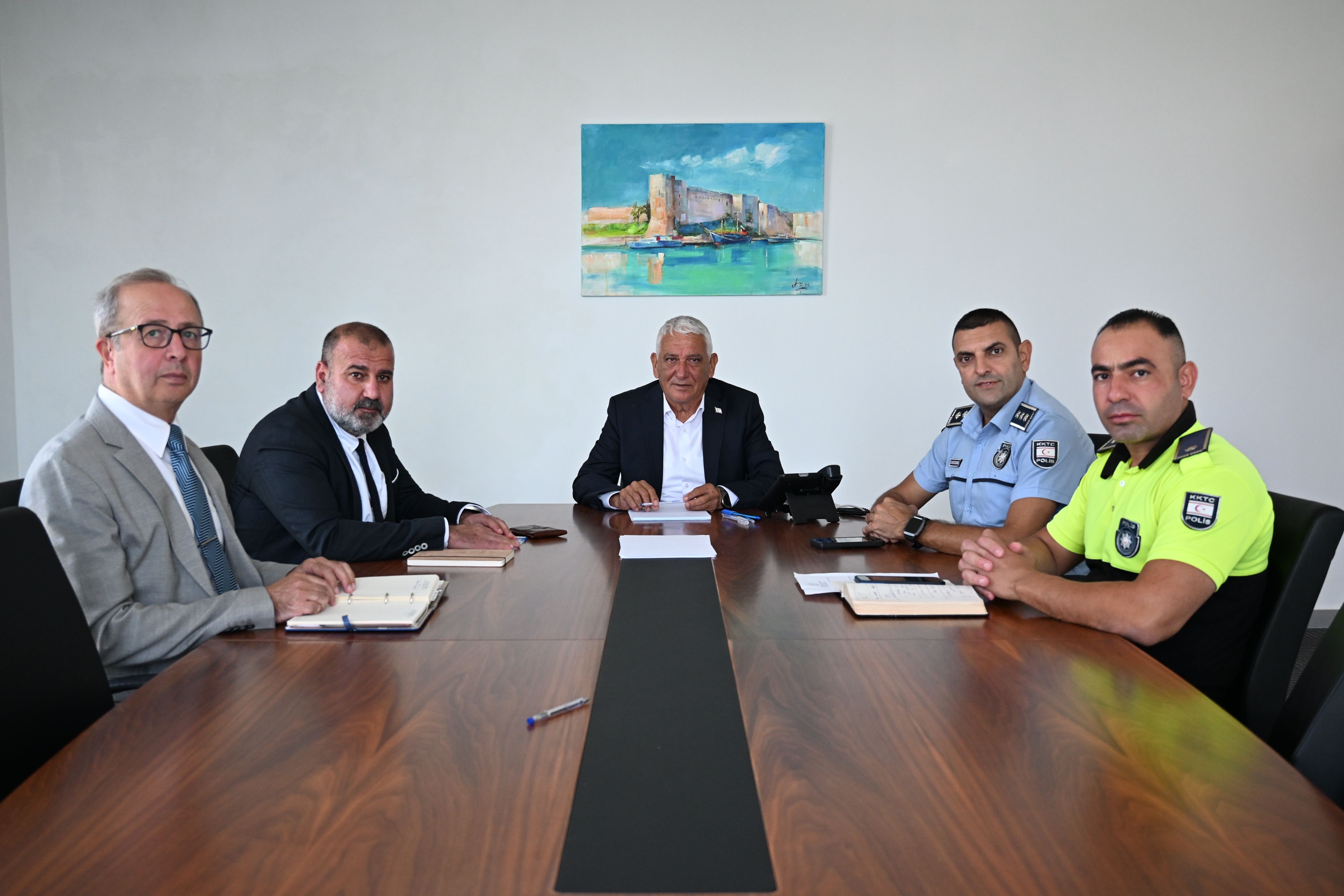 Güzelyurt’ta, üniversite öğrencilerinin trafik güvenliği için toplantı yapıldı