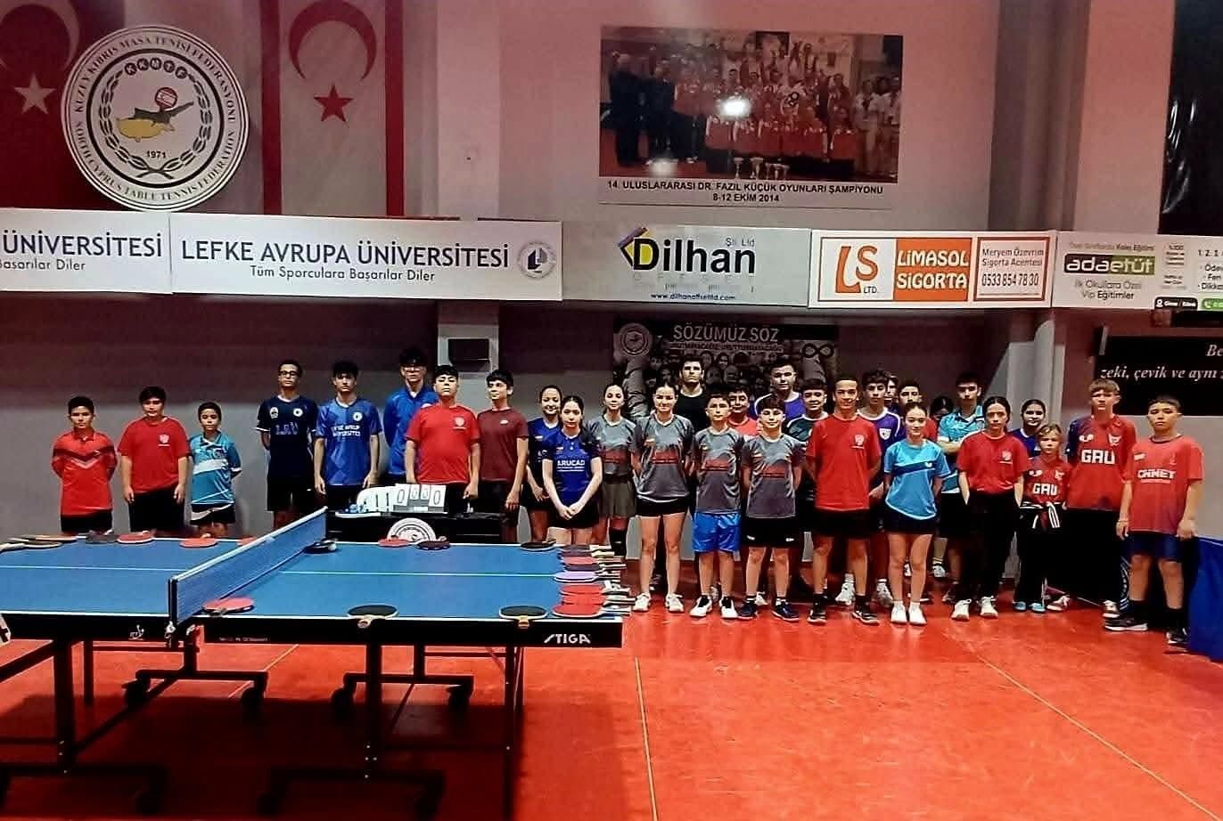 Masa tenisinde U19 heyecanı başlıyor!