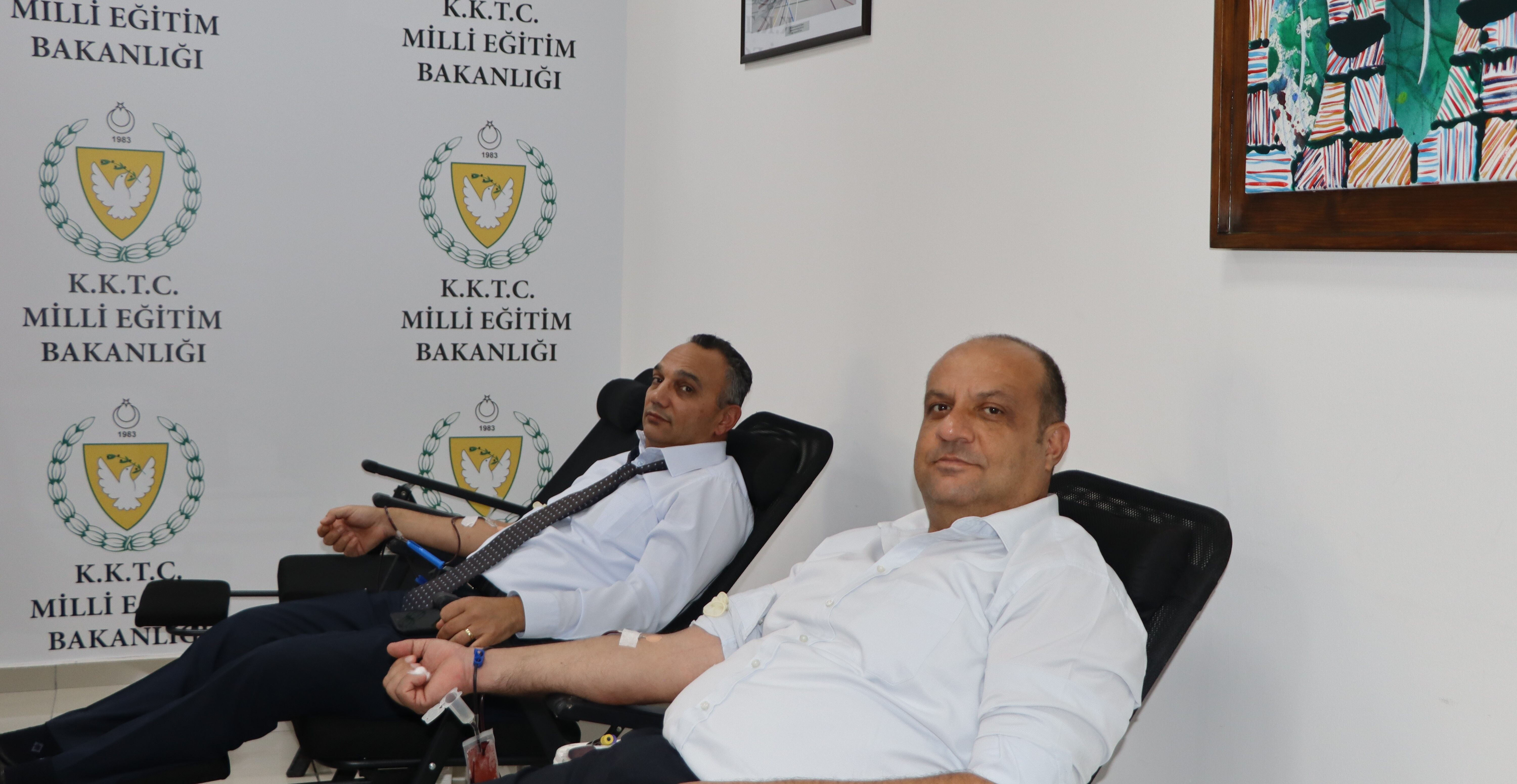Milli Eğitim Bakanlığı personeli kan bağışında bulundu