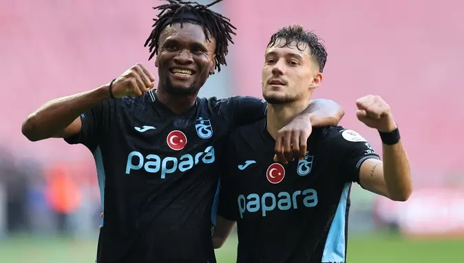 Trabzonspor 3 puanı 3 golle aldı