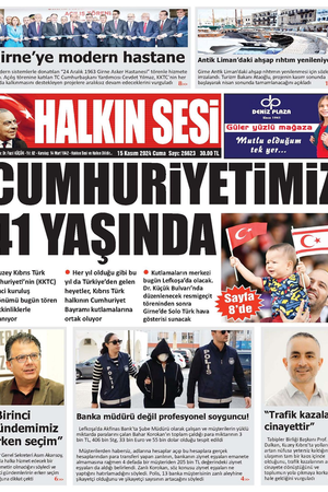 15 KASIM 2024 HALKIN SESİ