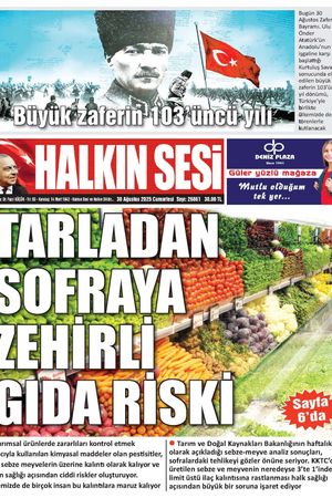 30 AĞUSTOS 2025
