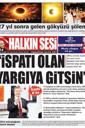 14 AĞUSTOS 2026