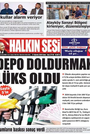 21 AĞUSTOS 2026