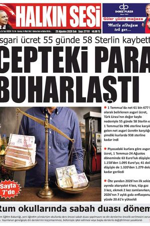 25 AĞUSTOS 2026
