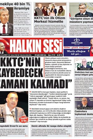 29 EYLÜL 2026