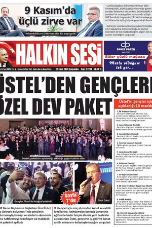 21 EKİM 2026